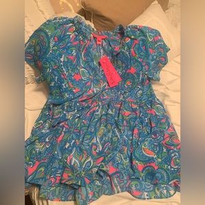 Lilly Pulitzer Zadie Short Sleeve Top NWT